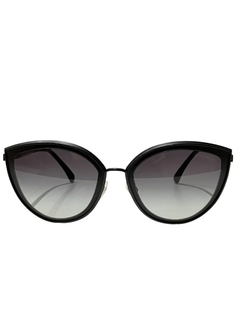 Chanel Cat Eye Sunglasses Alloy Acetate Eyewear